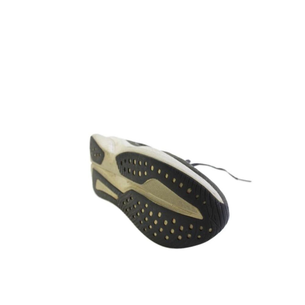 HOKA Womens Lace Up Knit Logo Mach 6 Running Sneakers Black White Size 7 - Picture 4 of 4